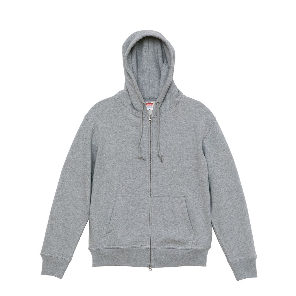 12.7ozHWSフルzipパーカ裏パイル