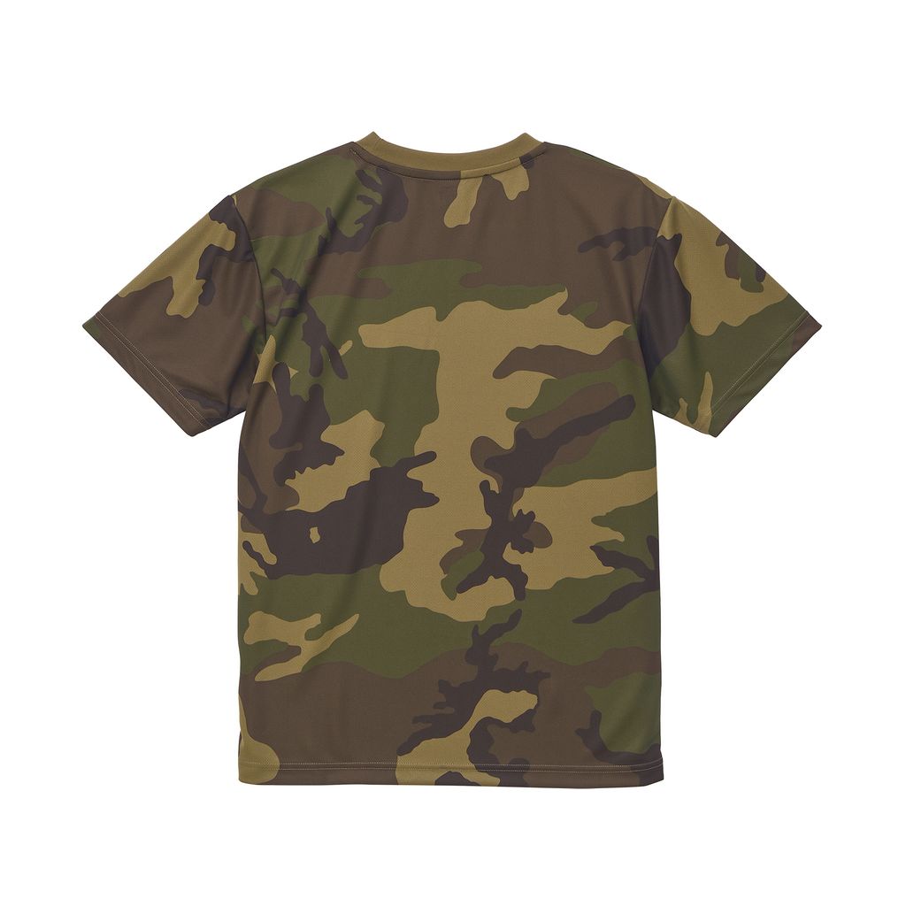 4.1ozドライアスレチックカモフラTシャツ