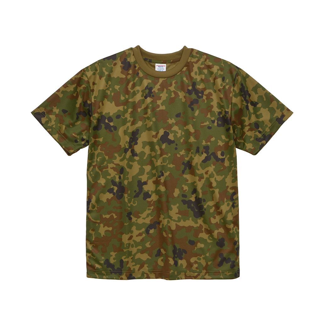 4.1ozドライアスレチックカモフラTシャツ