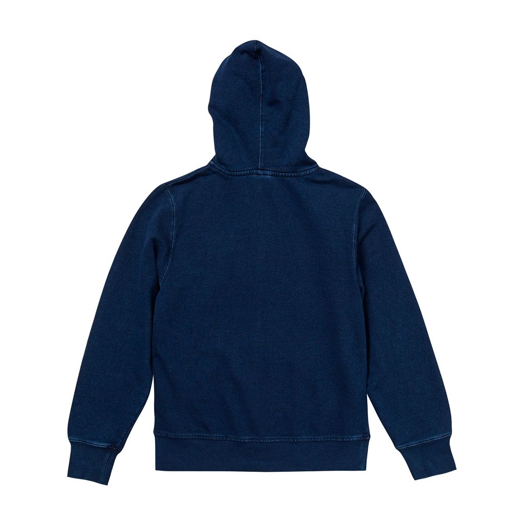 12.2ozデニムスウェットフルZIPパーカ