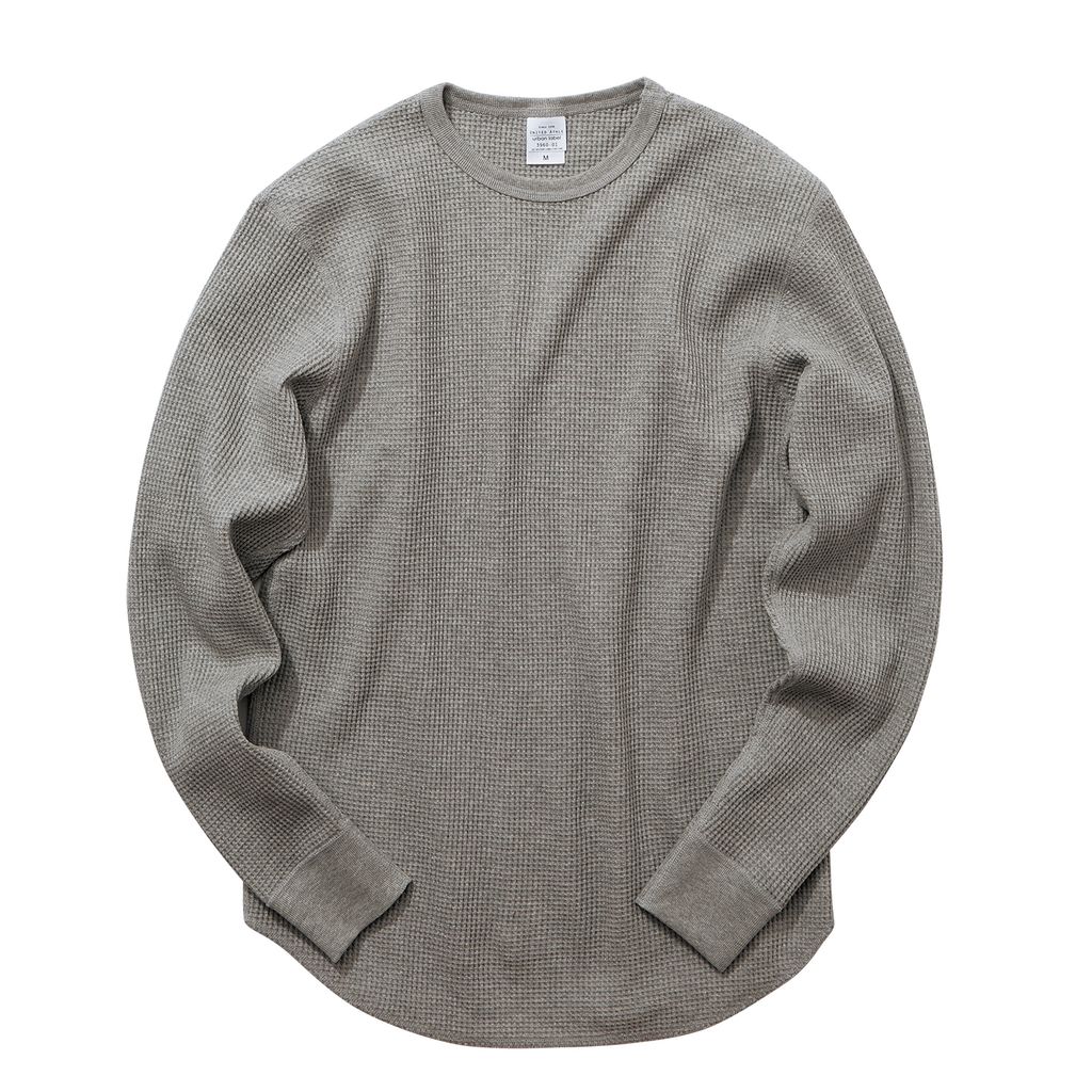 10.3ozヘビーワッフルL/STシャツ