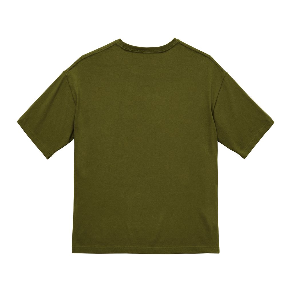 5.6ozビッグシルエットTシャツ ポケ付