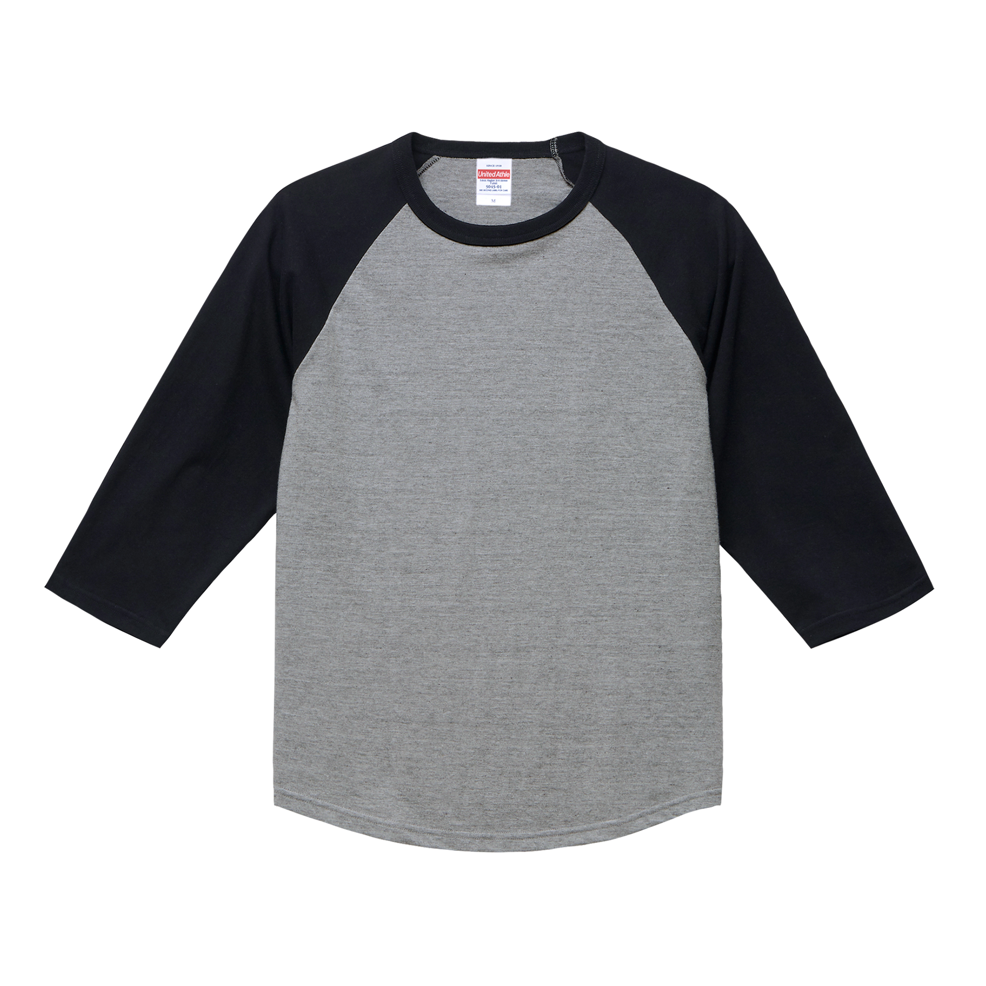 5.6ozラグラン3/4スリーブTシャツ